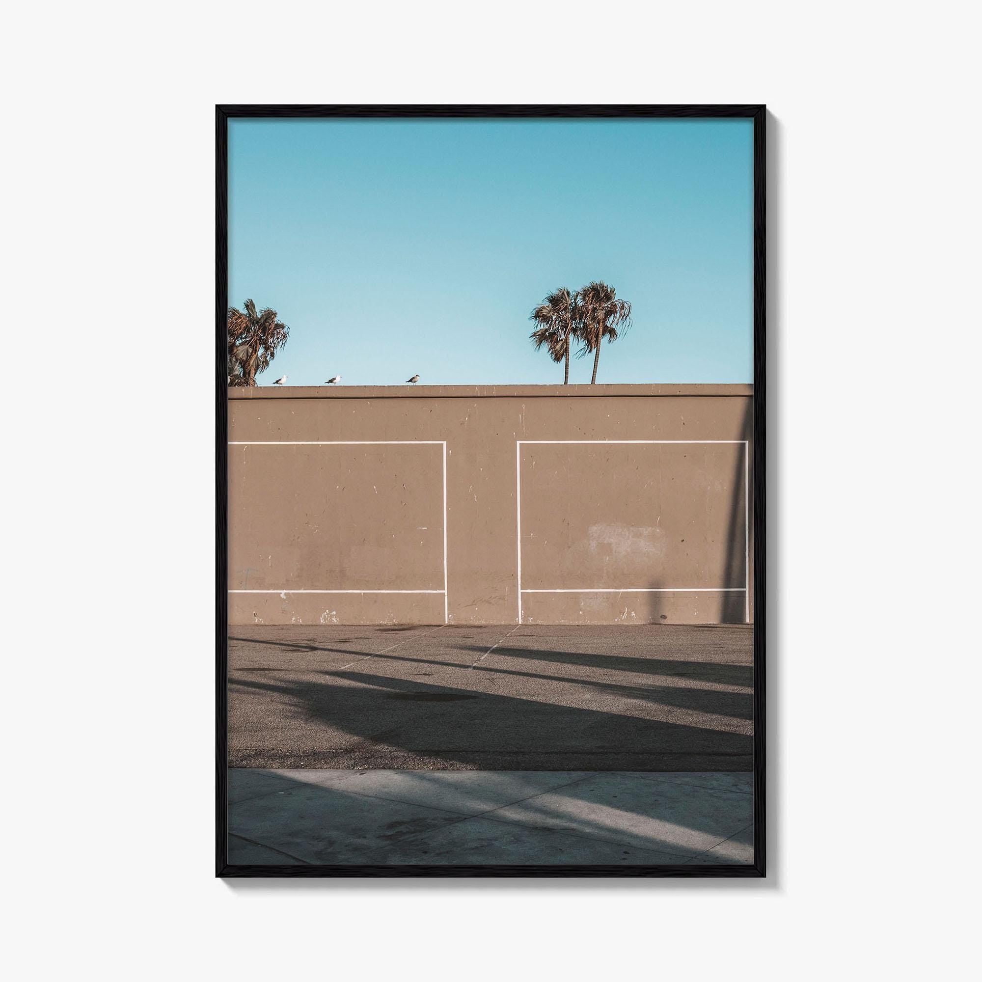 Venice Beach Fine Art Photo Print, Los Angeles Wall Decor Poster, California Building