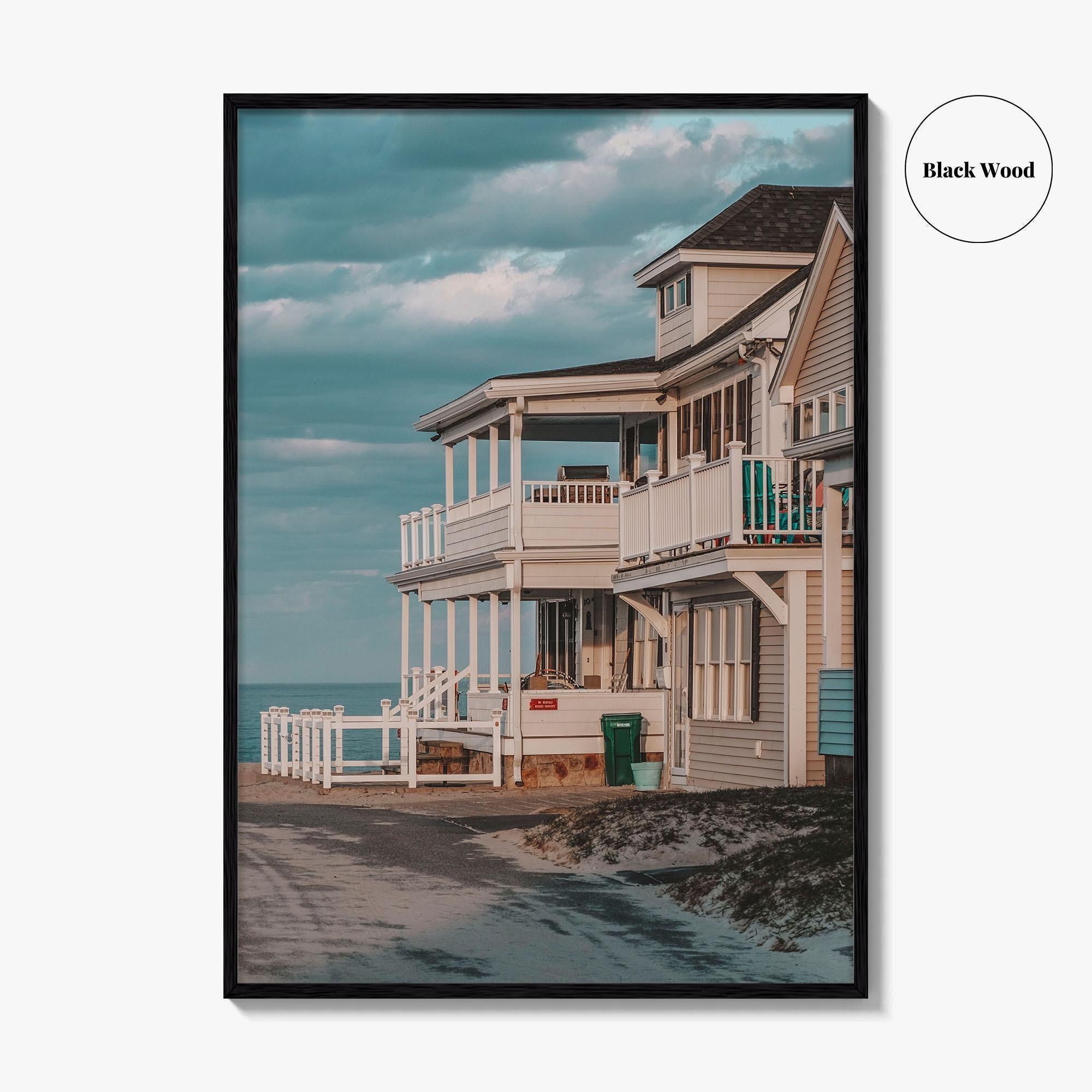 Hampton Beach Fine Art Photo Print, New Hampshire Wall Poster, New England USA