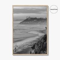 Encinitas Black and White Fine Art Photo Print, San Diego Poster, California Poster