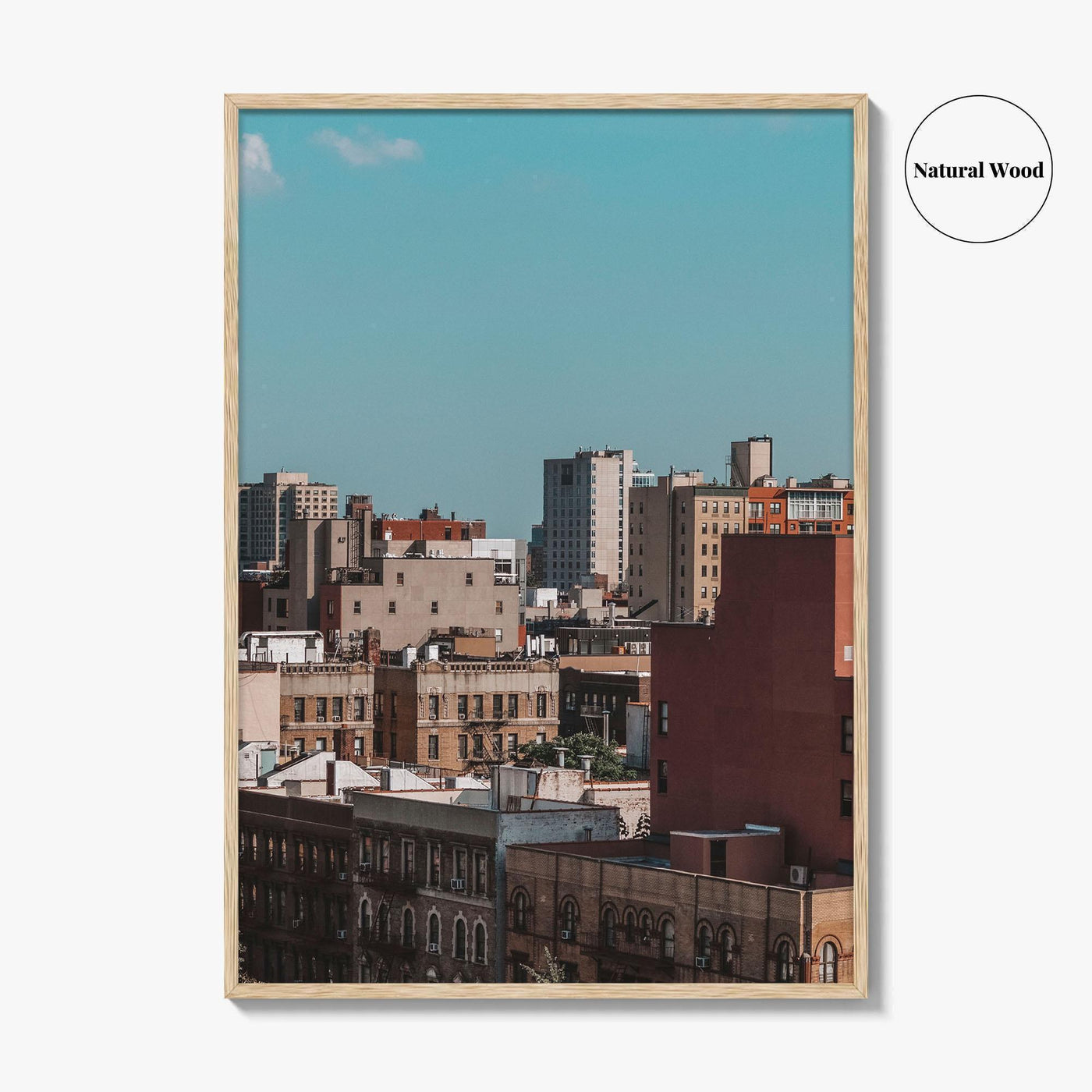 Harlem Skyline Fine Art Photo Print, New York City NYC, Manhattan, NY