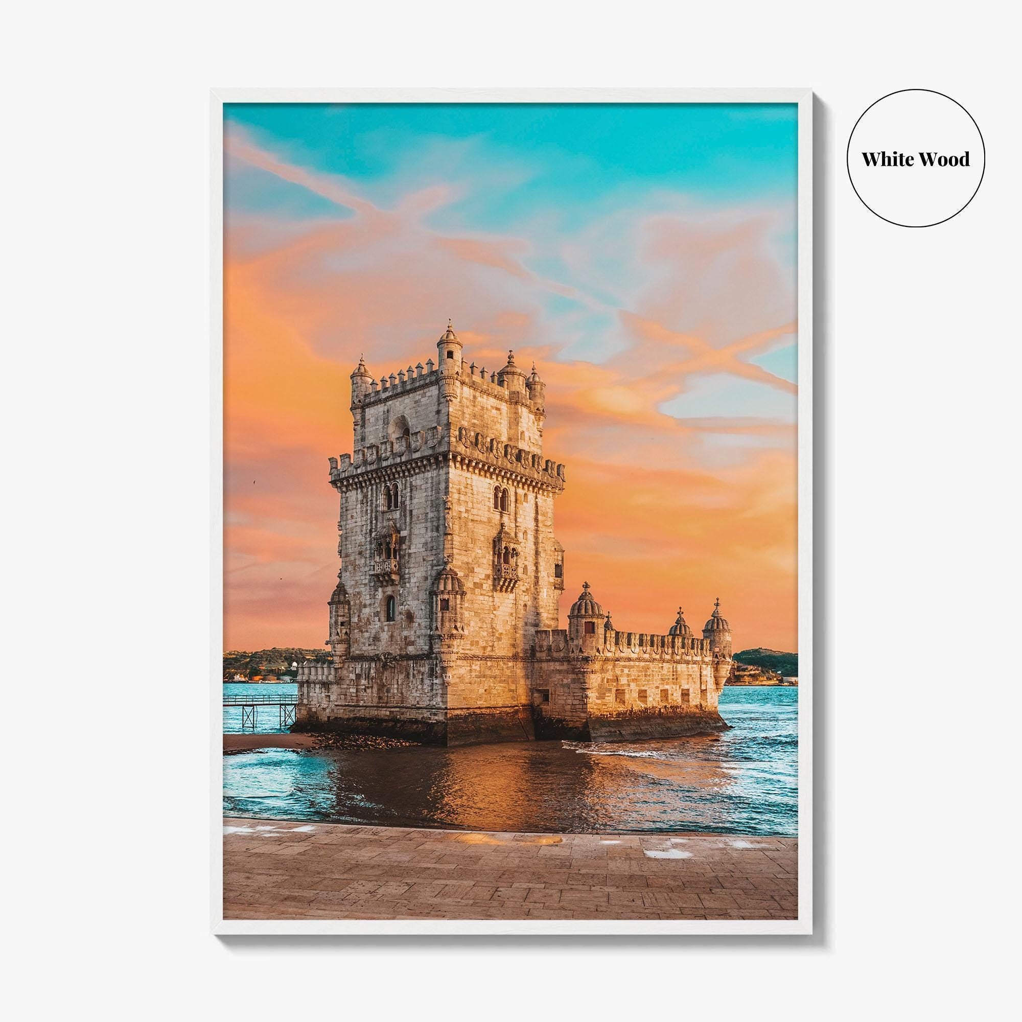 Lisbon Fine Art Photo Print, Belem Tower, Lisboa, Portugal Wall Decor Poster