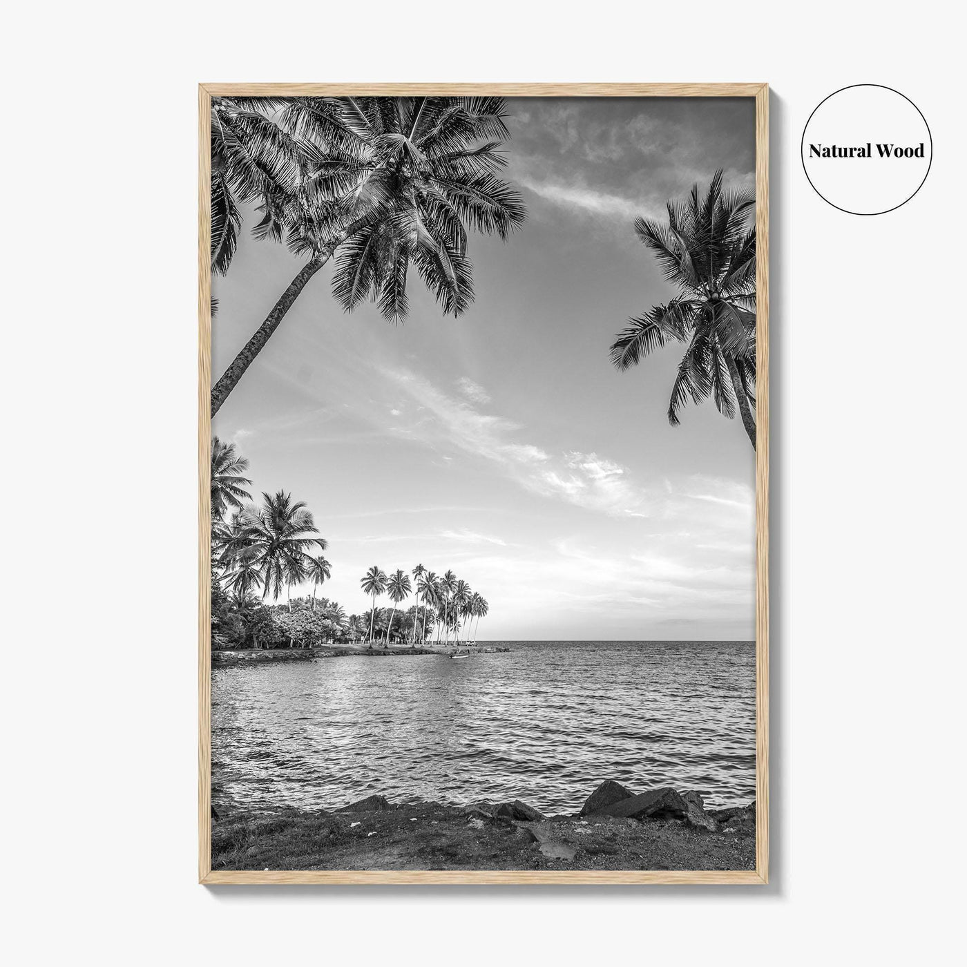 Madang Papua New Guinea Black and White Fine Art Photo Print, PNG Poster