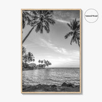 Madang Papua New Guinea Black and White Fine Art Photo Print, PNG Poster