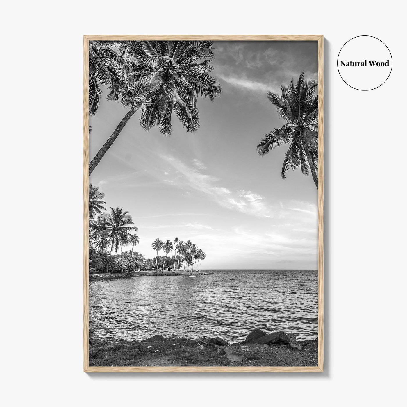 Madang Papua New Guinea Black and White Fine Art Photo Print, PNG Poster