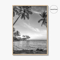 Madang Papua New Guinea Black and White Fine Art Photo Print, PNG Poster