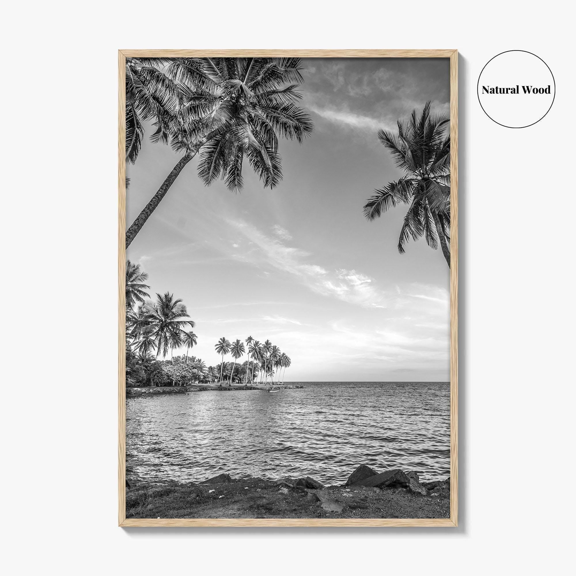 Madang Papua New Guinea Black and White Fine Art Photo Print, PNG Poster