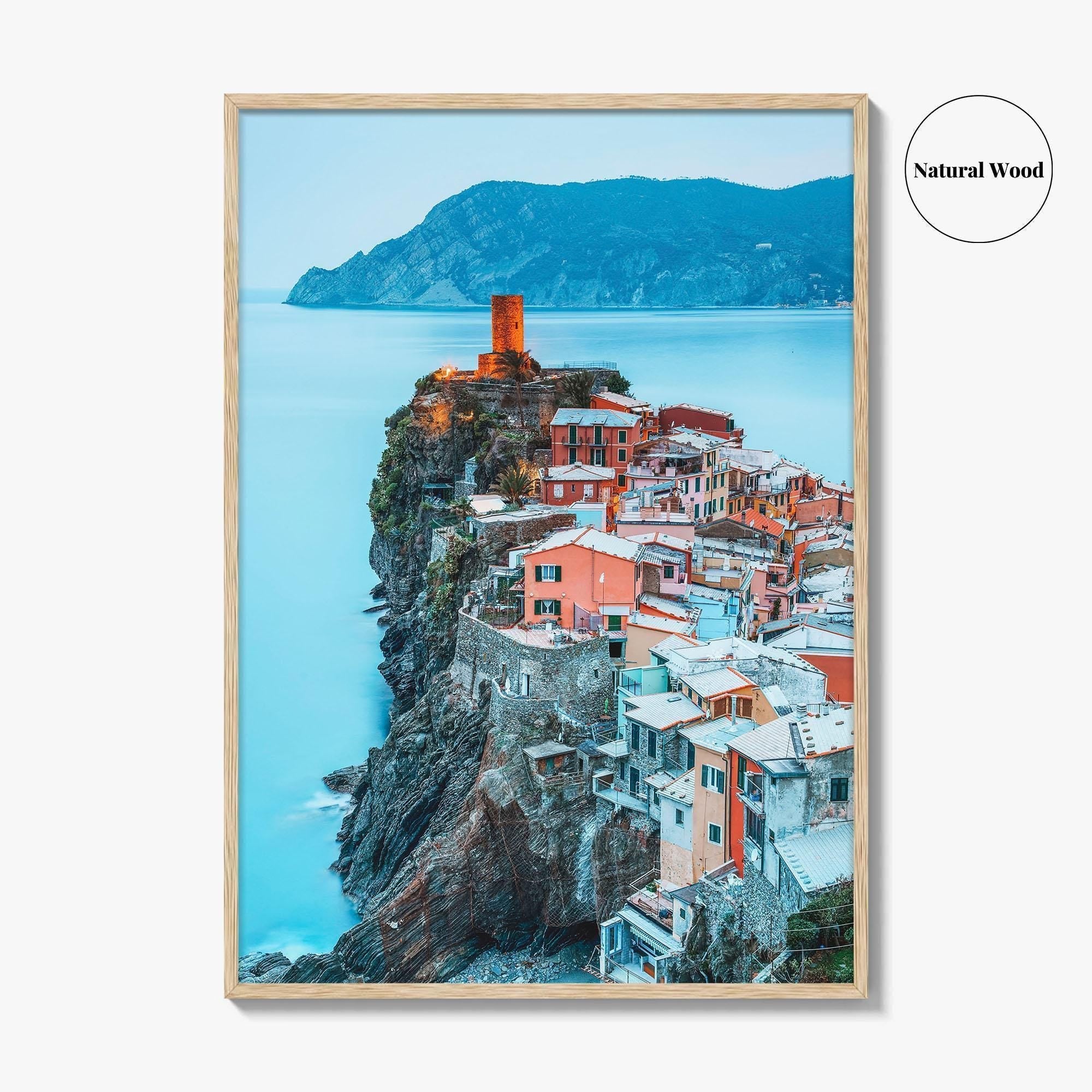 Vernazza Fine Art Photo Print, Cinque Terre National Park Italy, Liguria Poster