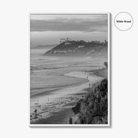 Encinitas Black and White Fine Art Photo Print, San Diego Poster, California Poster