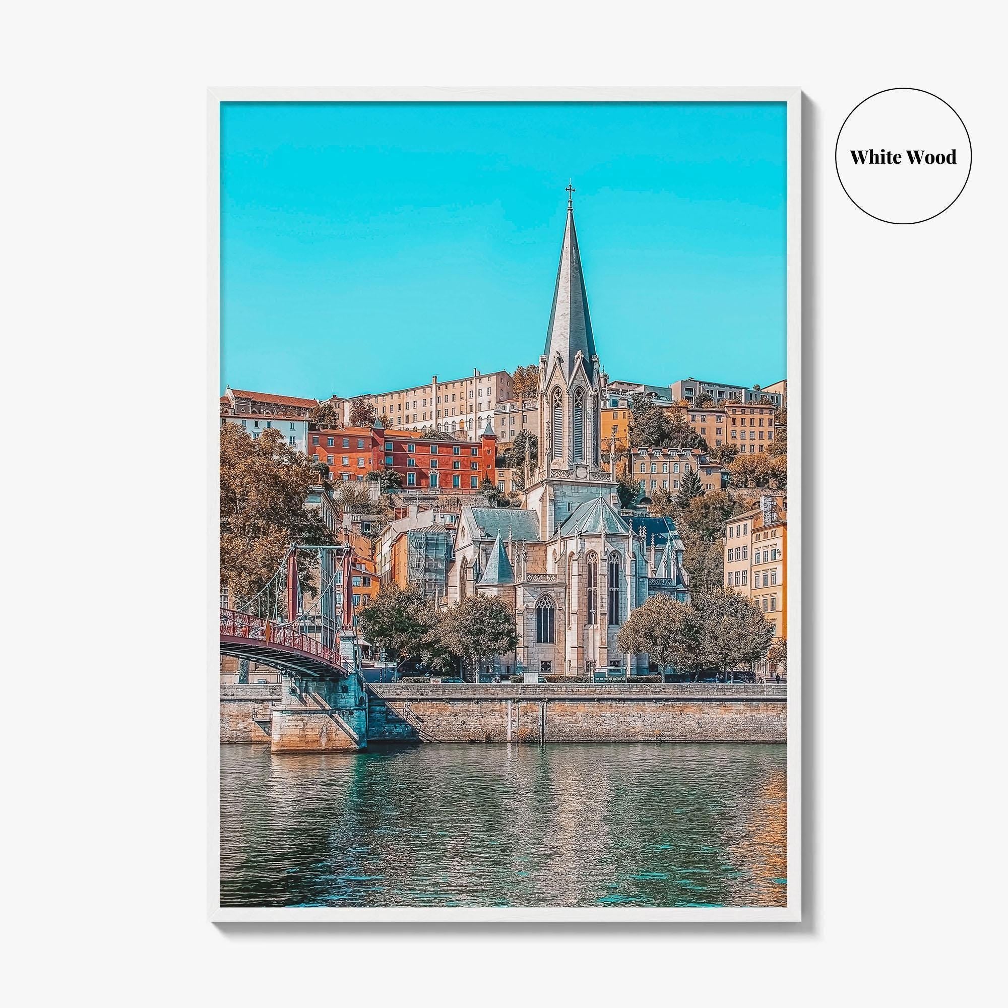 Lyon Fine Art Photo Print, France Wall Decor, French City Poster