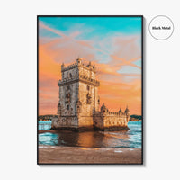 Lisbon Fine Art Photo Print, Belem Tower, Lisboa, Portugal Wall Decor Poster