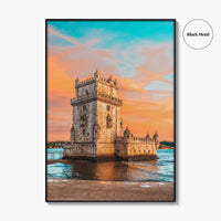 Lisbon Fine Art Photo Print, Belem Tower, Lisboa, Portugal Wall Decor Poster