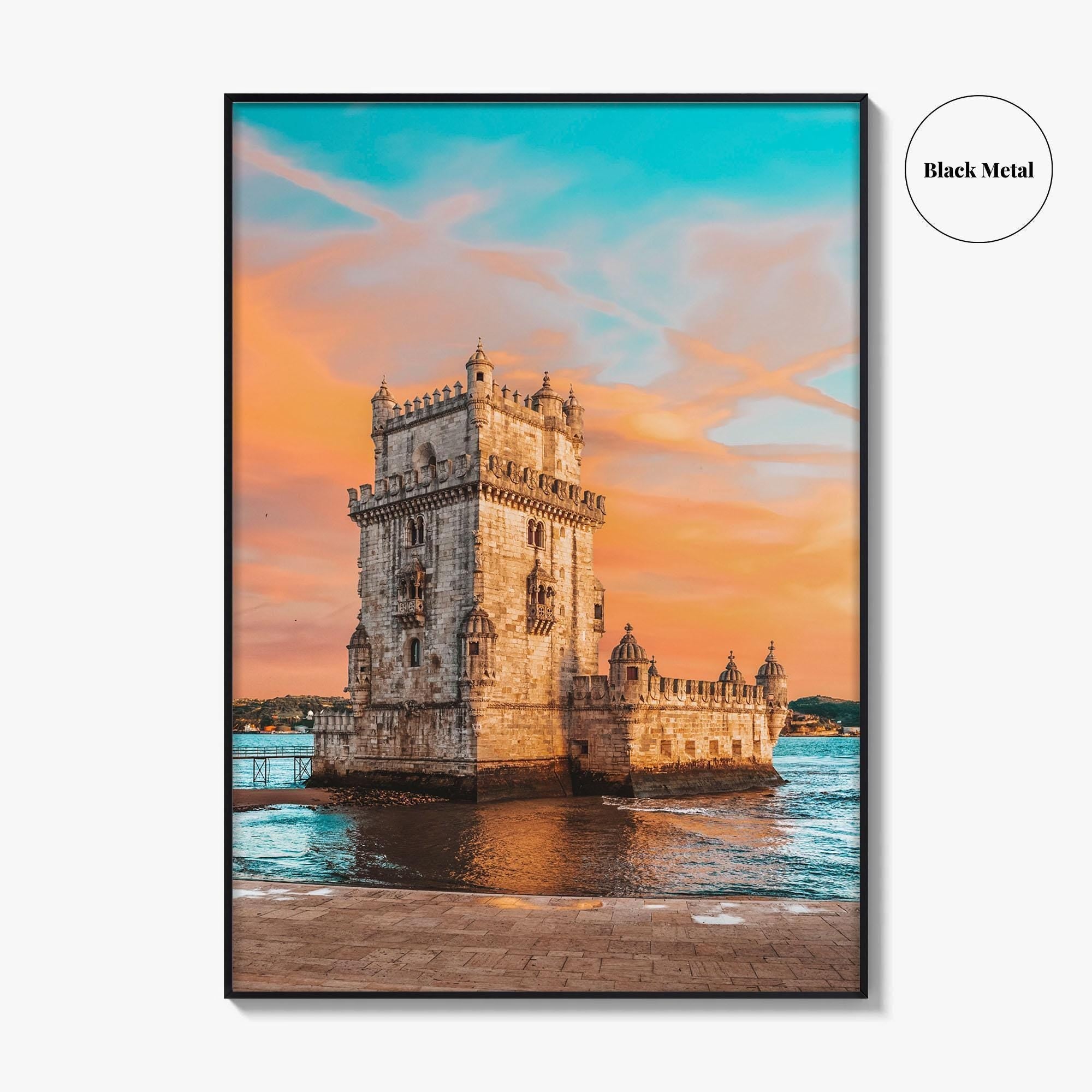 Lisbon Fine Art Photo Print, Belem Tower, Lisboa, Portugal Wall Decor Poster