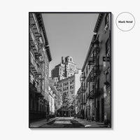 Greenwich Village Black and White Fine Art Photo Print, Gay Street, Manhattan NYC