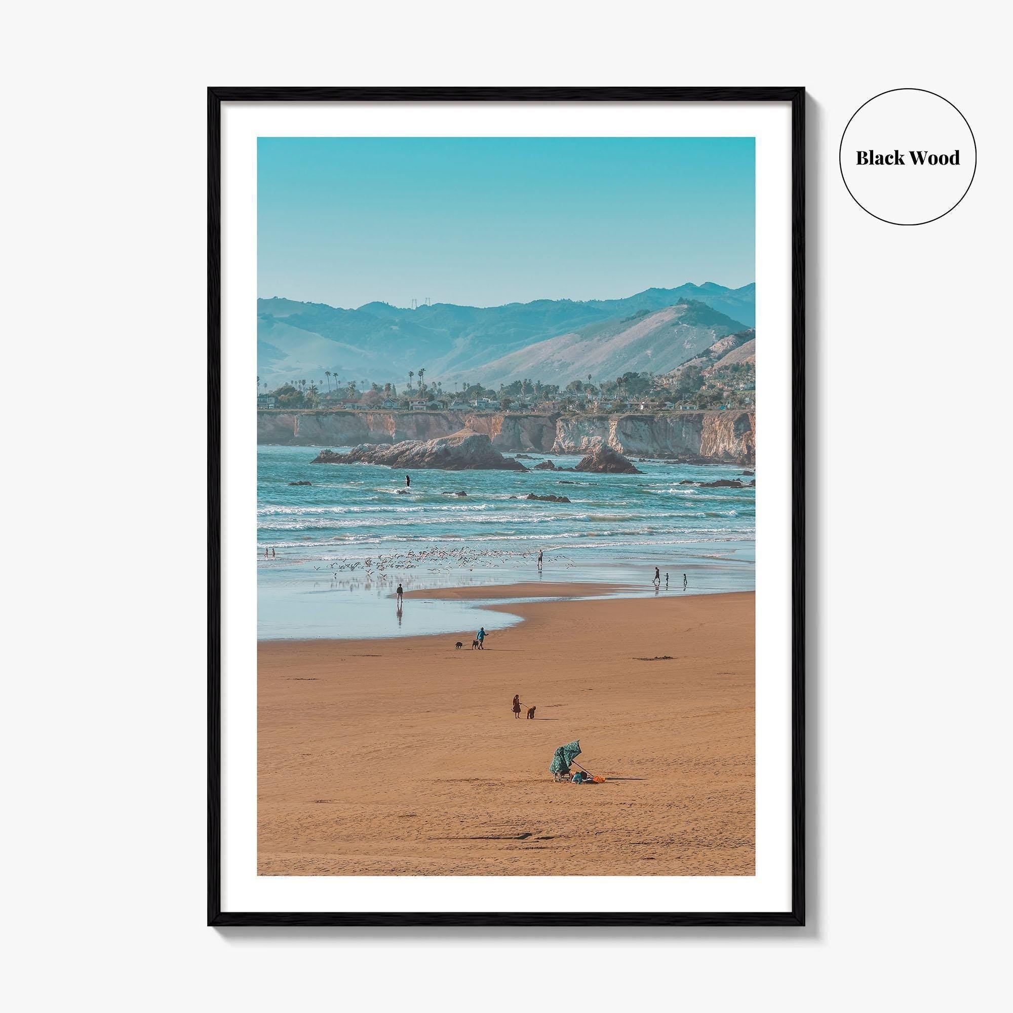 Pismo Beach Fine Art Photo Print, San Luis Obispo, California, USA Poster
