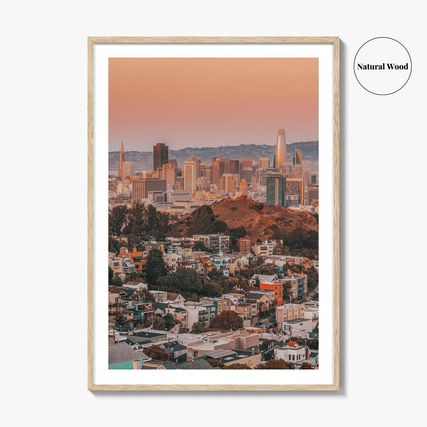 San Francisco Skyline Fine Art Photo Print, California, USA, Wall Decor, Poster