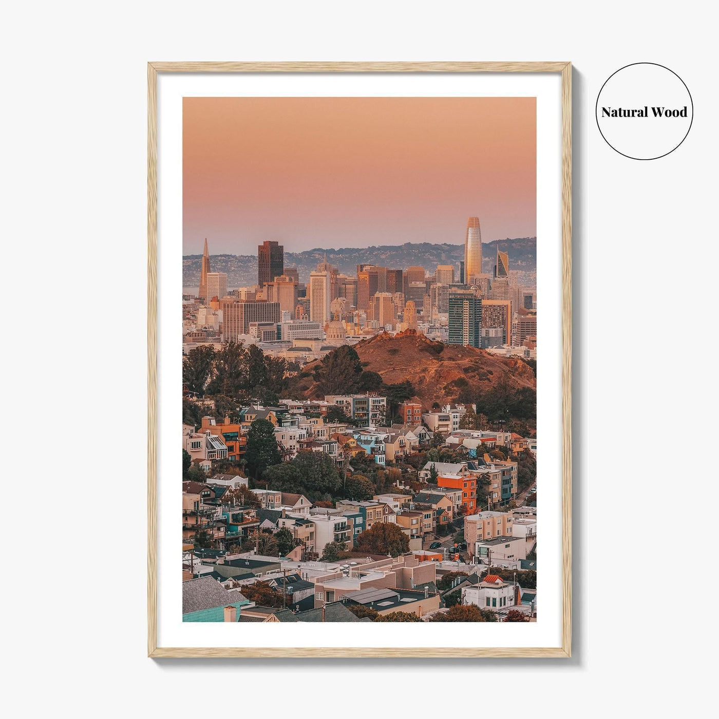 San Francisco Skyline Fine Art Photo Print, California, USA, Wall Decor, Poster