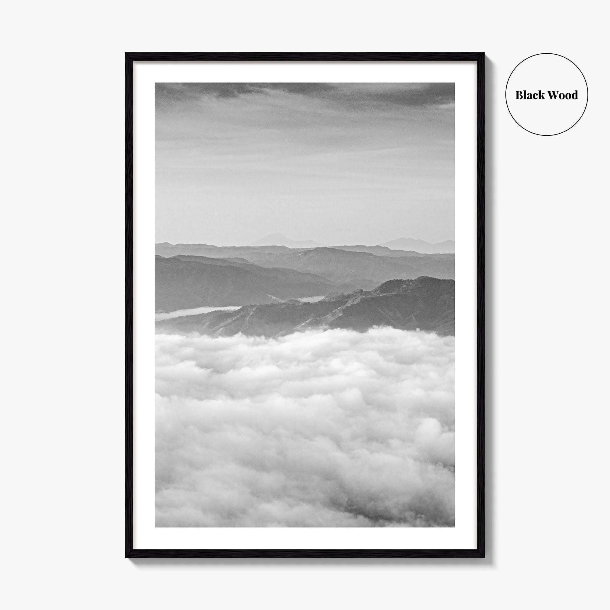 El Salvador Black and White Fine Art Photo Print, Central America Wall Decor Poster