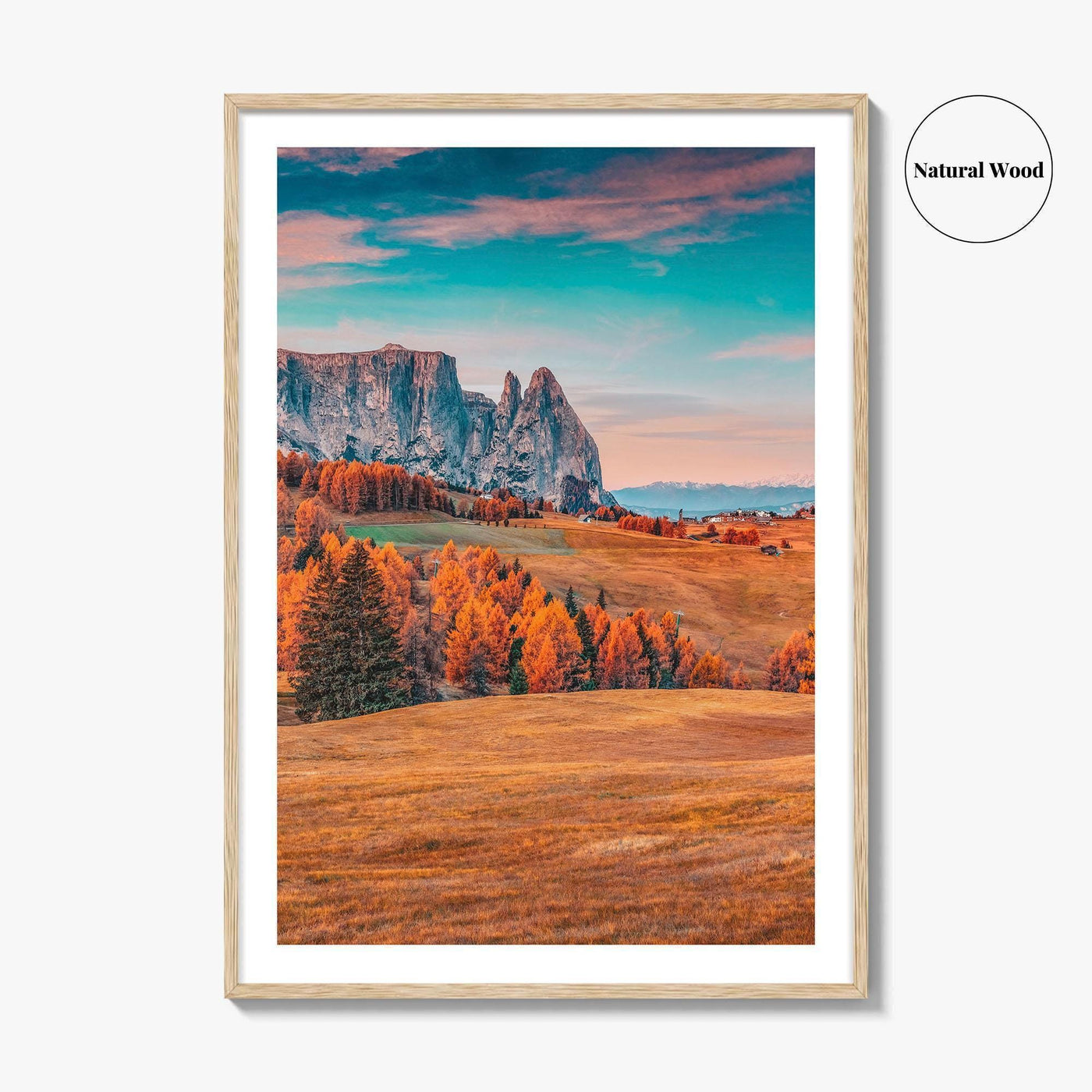 Alpe Di Siusi Fine Art Photo Print, Dolomites, Ortisei, South Tyrol Italy Poster