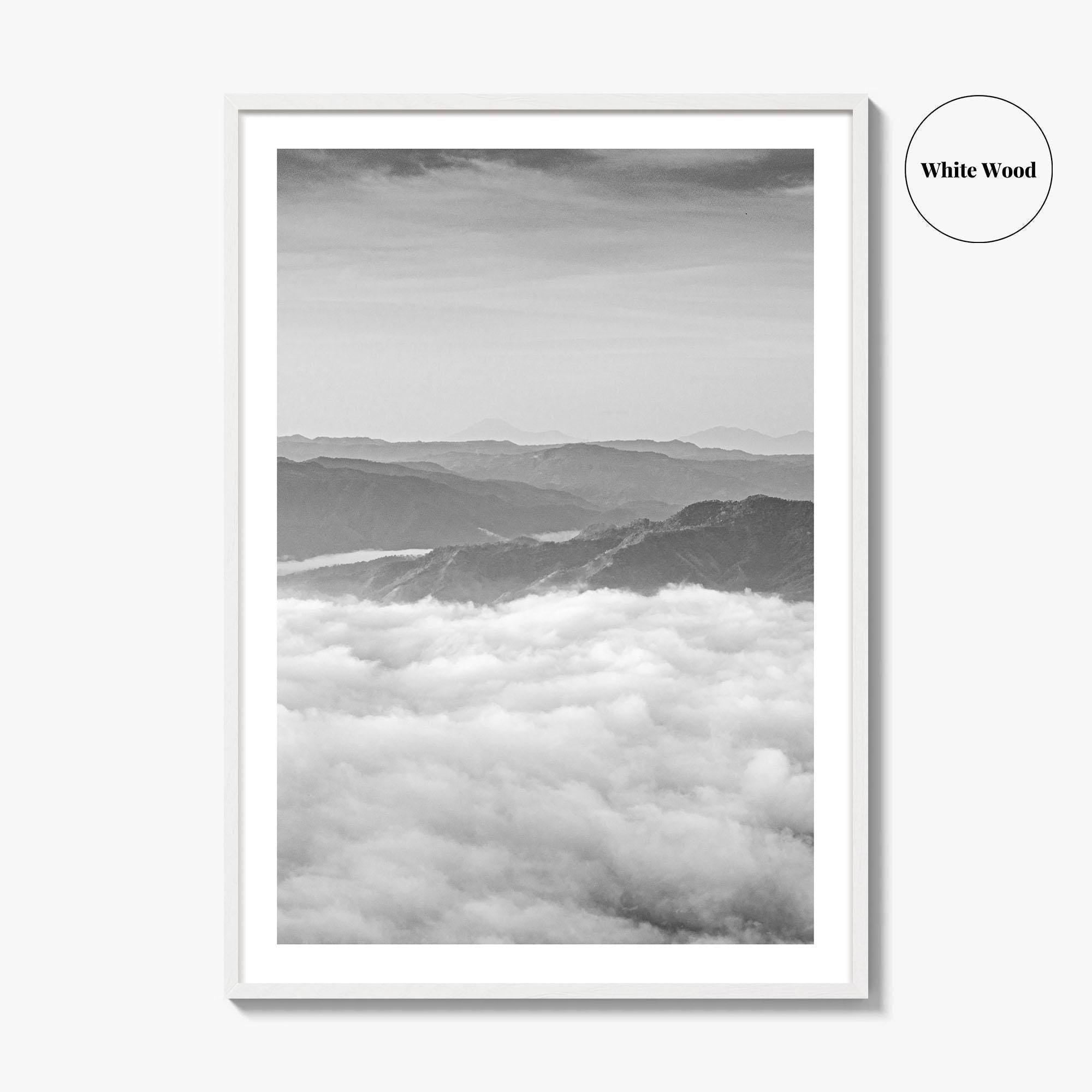 El Salvador Black and White Fine Art Photo Print, Central America Wall Decor Poster