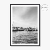 Greenport Black and White Fine Art Photo Print, Long Island New York NY Poster