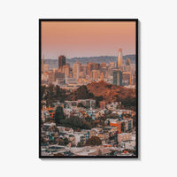 San Francisco Skyline Fine Art Photo Print, California, USA, Wall Decor, Poster
