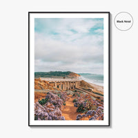 Torrey Pines Fine Art Photo Print, Del Mar, San Diego, California, Pacific Ocean Poster
