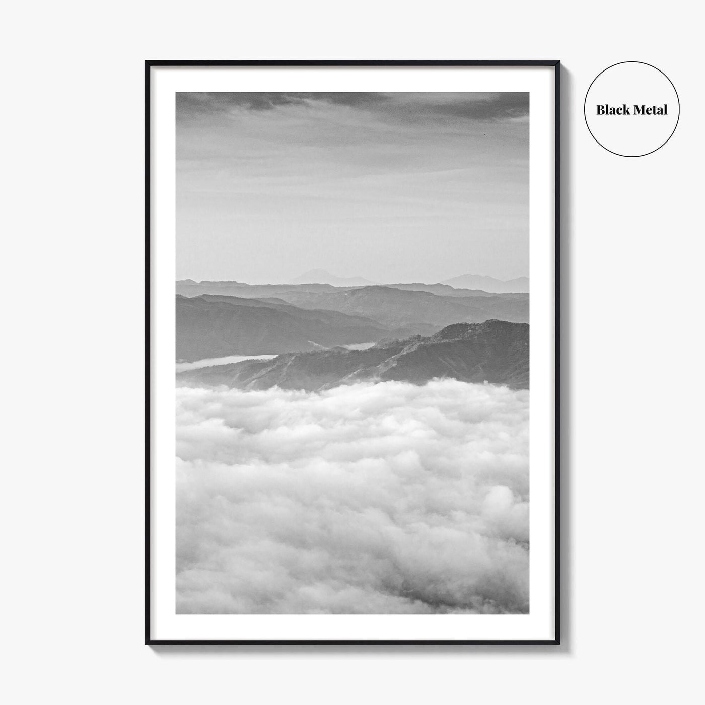 El Salvador Black and White Fine Art Photo Print, Central America Wall Decor Poster