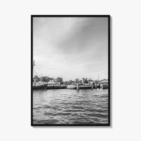 Greenport Black and White Fine Art Photo Print, Long Island New York NY Poster