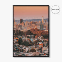 San Francisco Skyline Fine Art Photo Print, California, USA, Wall Decor, Poster