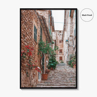 Deia Fine Art Photo Print, Mallorca, Majorca, Spain, Village Street, Wall Decor Poster