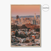 San Francisco Skyline Fine Art Photo Print, California, USA, Wall Decor, Poster
