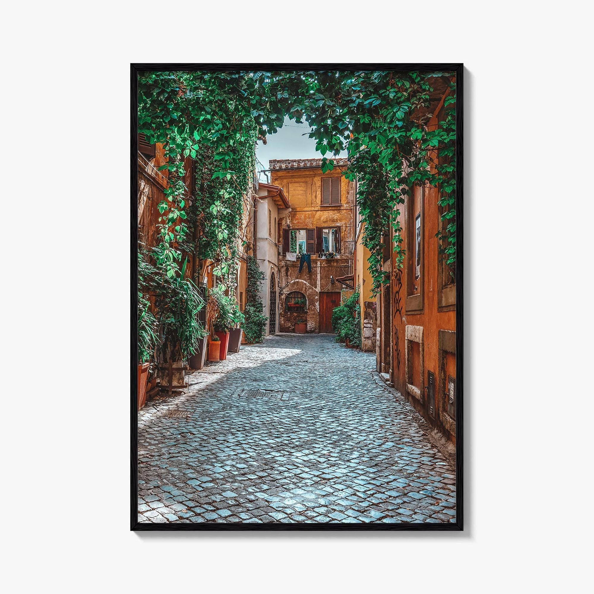 Trastevere Fine Art Photo Print, Rome Italy Wall Poster, Lazio, Architecture