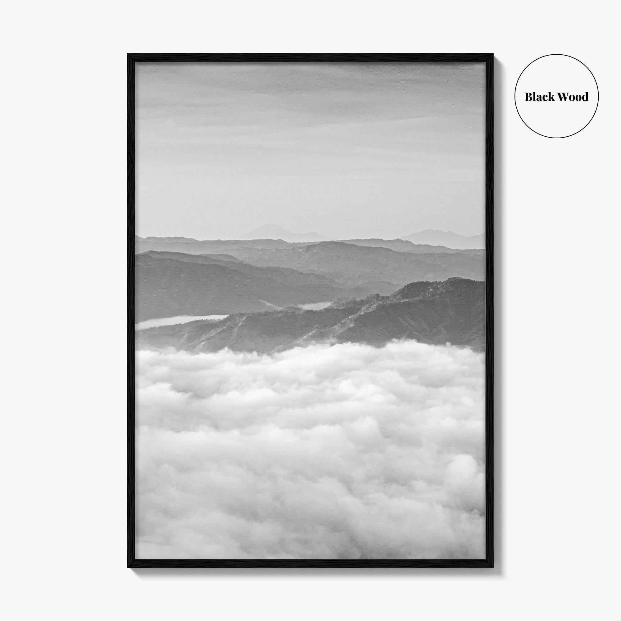 El Salvador Black and White Fine Art Photo Print, Central America Wall Decor Poster