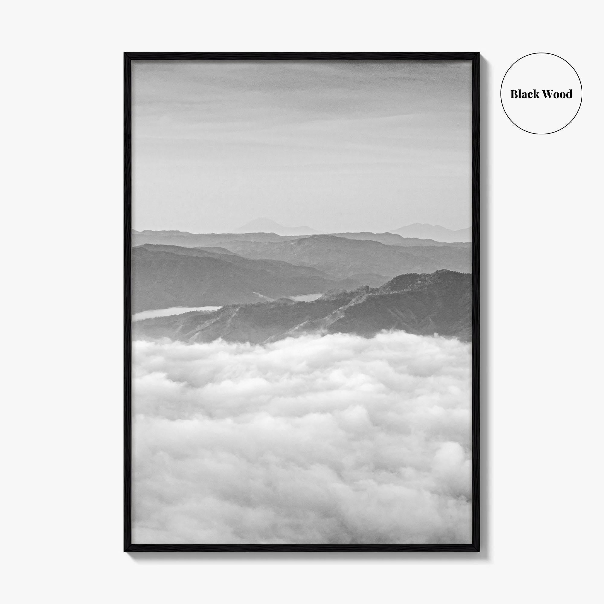 El Salvador Black and White Fine Art Photo Print, Central America Wall Decor Poster