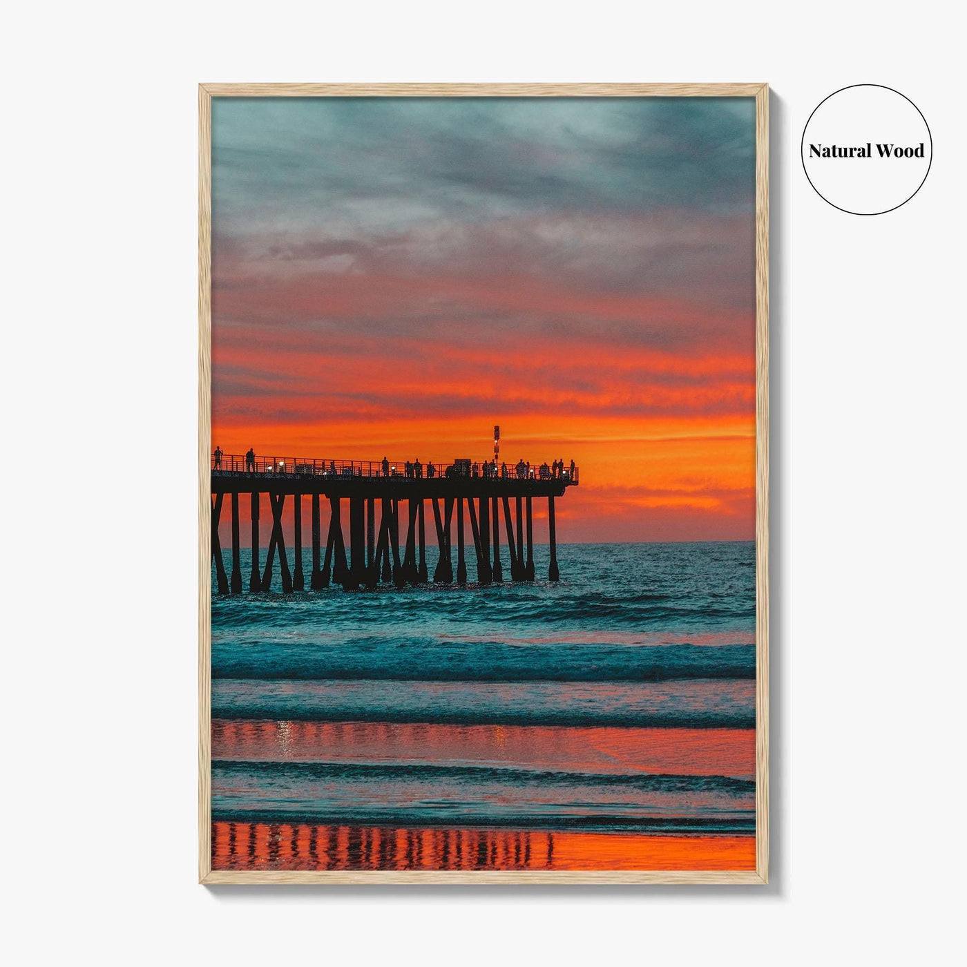 Hermosa Beach Fine Art Photo Print, Los Angeles, California, USA, Wall Decor Poster
