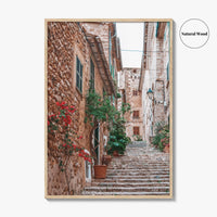 Deia Fine Art Photo Print, Mallorca, Majorca, Spain, Village Street, Wall Decor Poster