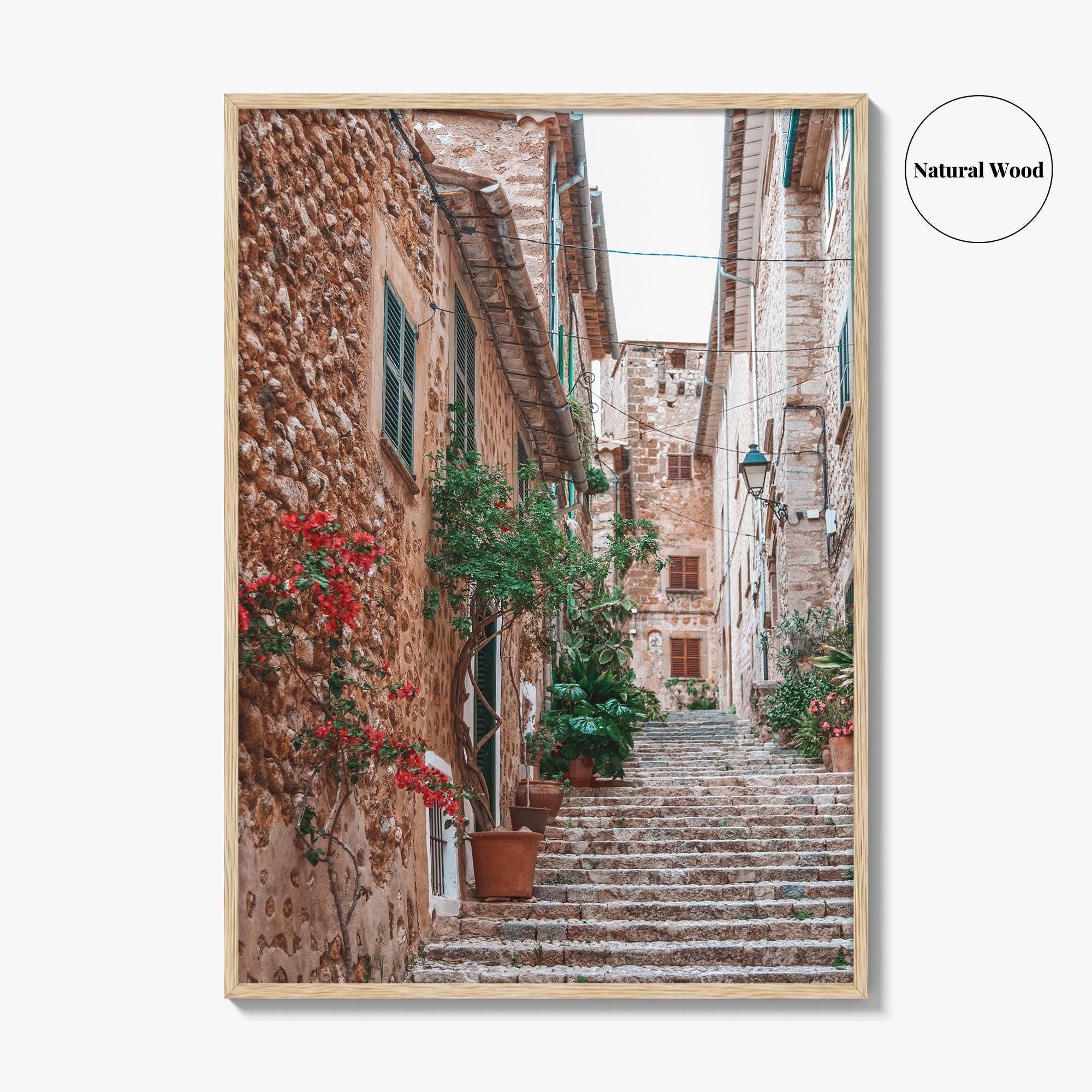 Deia Fine Art Photo Print, Mallorca, Majorca, Spain, Village Street, Wall Decor Poster