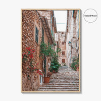Deia Fine Art Photo Print, Mallorca, Majorca, Spain, Village Street, Wall Decor Poster