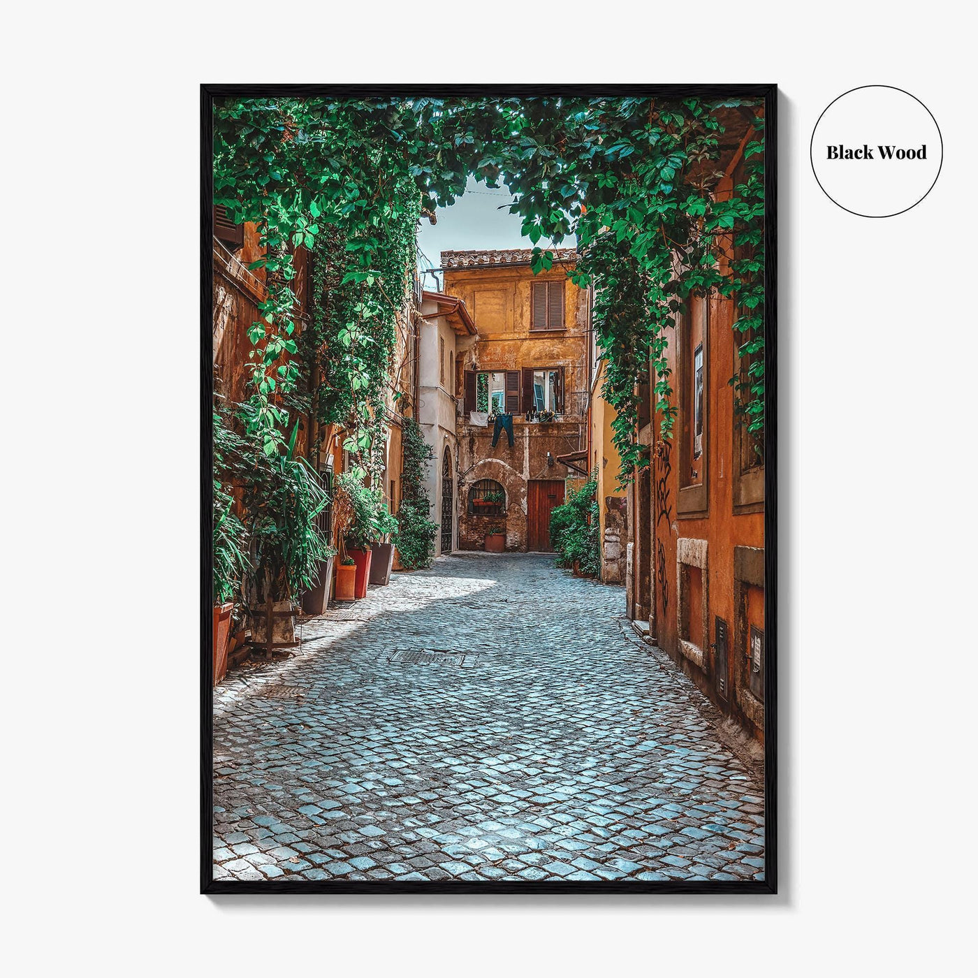 Trastevere Fine Art Photo Print, Rome Italy Wall Poster, Lazio, Architecture