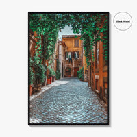Trastevere Fine Art Photo Print, Rome Italy Wall Poster, Lazio, Architecture