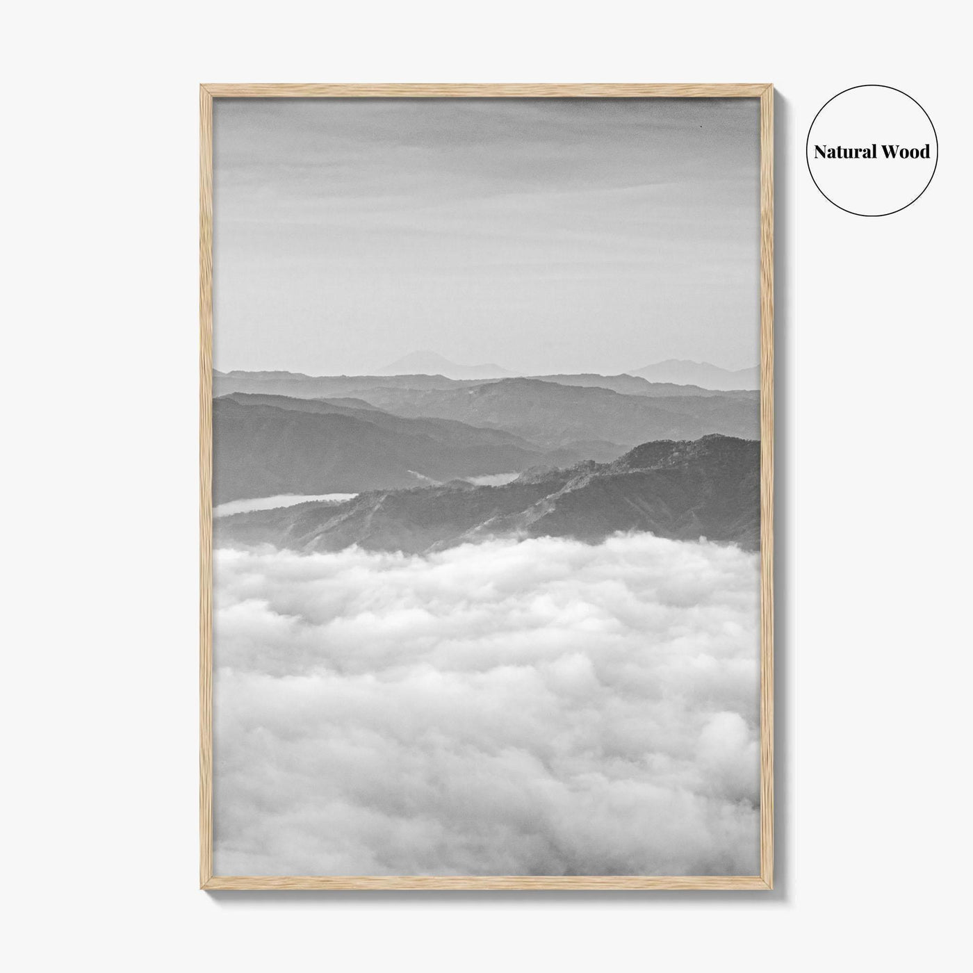 El Salvador Black and White Fine Art Photo Print, Central America Wall Decor Poster