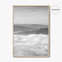 El Salvador Black and White Fine Art Photo Print, Central America Wall Decor Poster