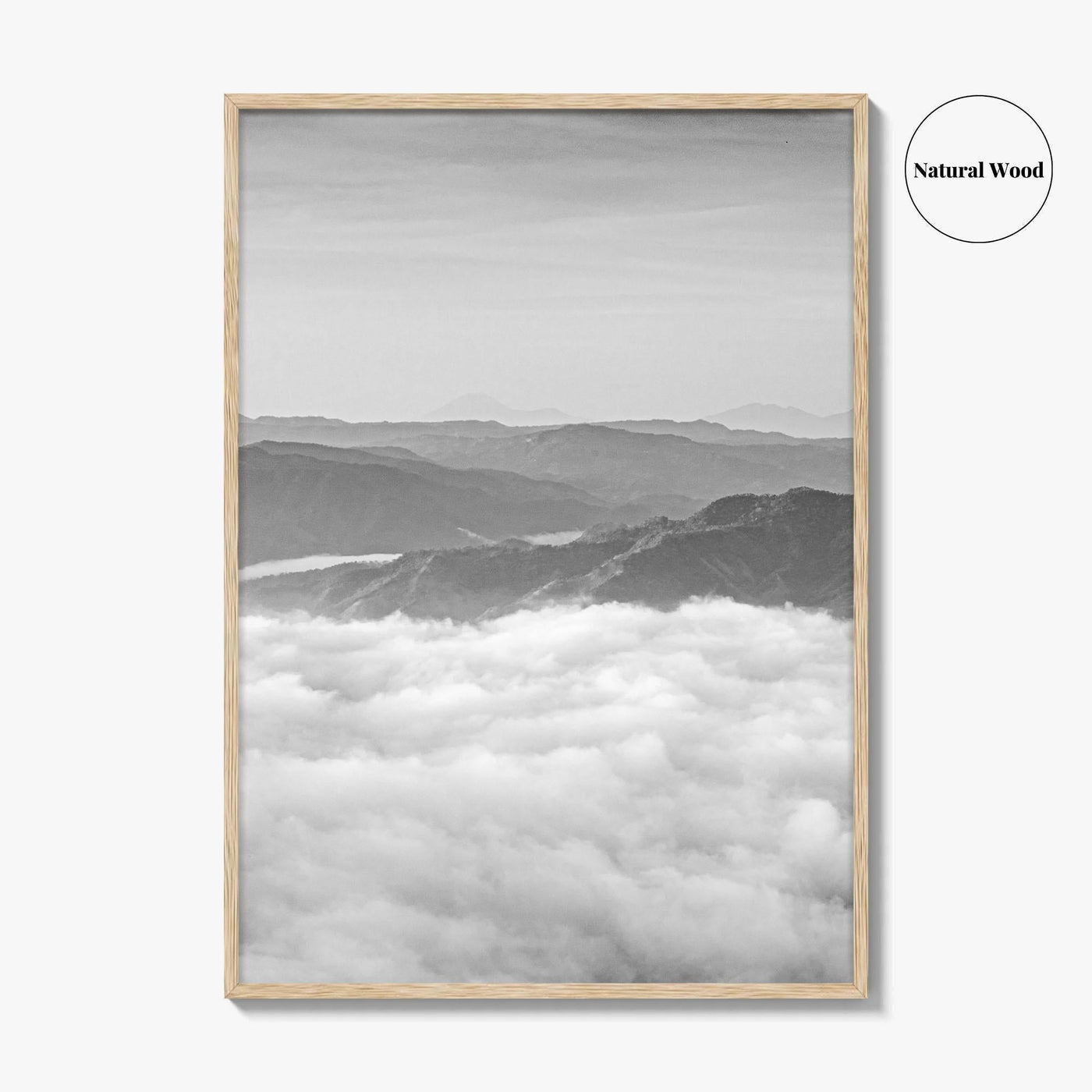 El Salvador Black and White Fine Art Photo Print, Central America Wall Decor Poster