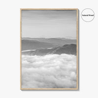 El Salvador Black and White Fine Art Photo Print, Central America Wall Decor Poster