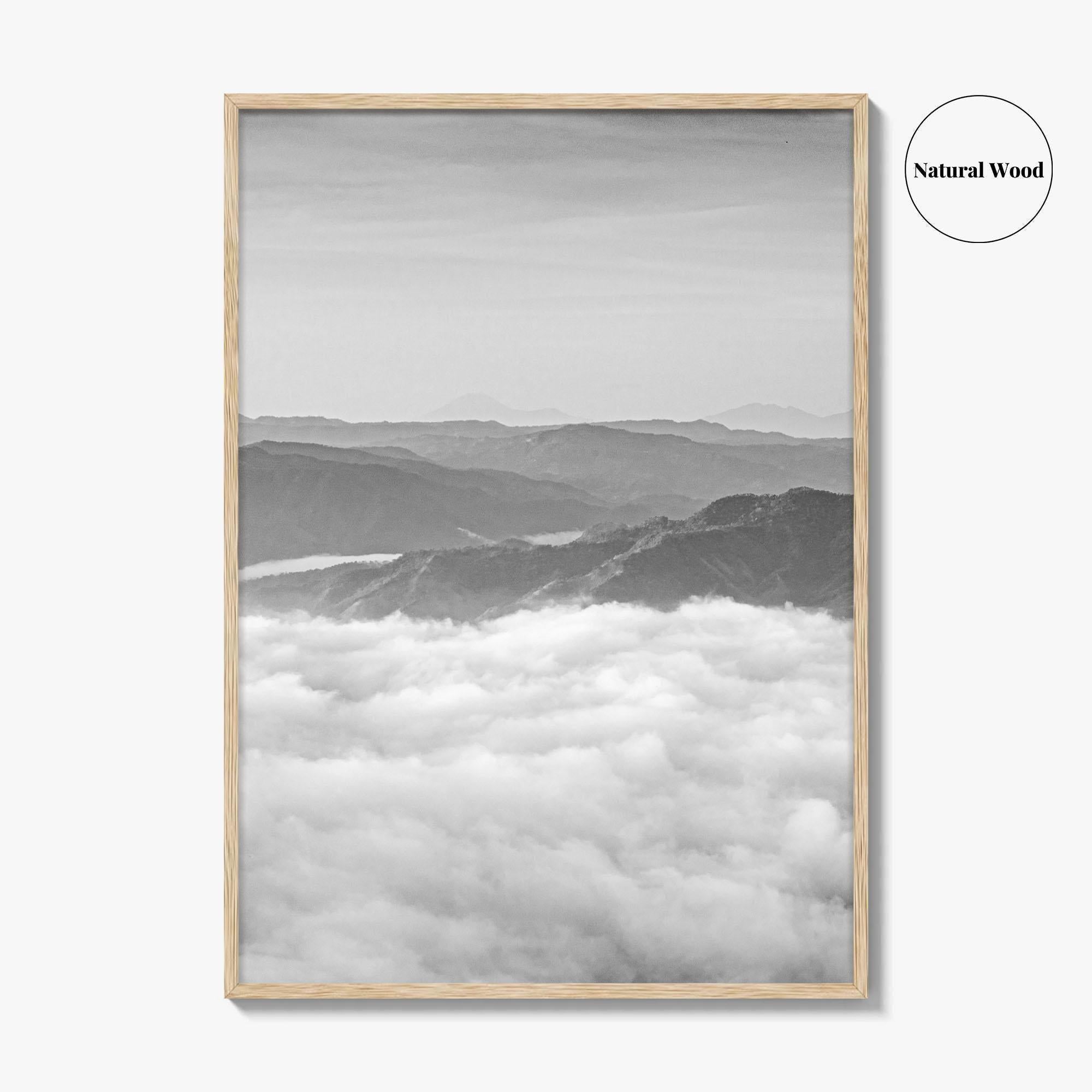 El Salvador Black and White Fine Art Photo Print, Central America Wall Decor Poster