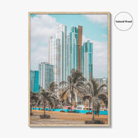 Panama City Panama Skyline Fine Art Photo Print, Wall Decor, Ciudad de Panamá