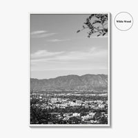 San Fernando Valley Black and White Fine Art Photo Print, Los Angeles Poster