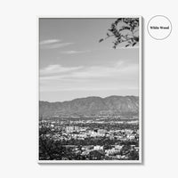 San Fernando Valley Black and White Fine Art Photo Print, Los Angeles Poster