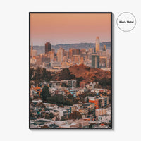 San Francisco Skyline Fine Art Photo Print, California, USA, Wall Decor, Poster