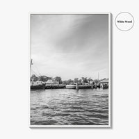 Greenport Black and White Fine Art Photo Print, Long Island New York NY Poster